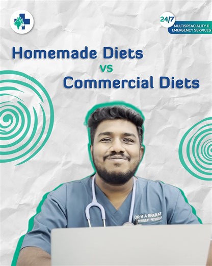 Siliconcity Pethospital on Instagram: "Ever wondered which is better for your furry friend — homemade diets or commercial diets? 🐾 It’s a common question for every pet parent! Both have their own benefits — what truly matters is choosing what keeps your pet healthy and happy. At Silicon City Pet Hospital, Hegdenagar, Bengaluru, our veterinarians help you make the right nutritional choice for your pet’s overall wellbeing. 📍 Visit Silicon City Pet Hospital, Hegdenagar, Bengaluru &#