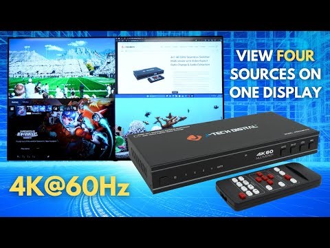 4K@60Hz Multi-Viewer and Seamless Switcher Product Overview