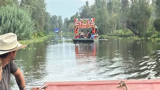 Day One of staff trip to South Mexico City and Estado de Mexico: Arca Tierra in the backwaters of Xochimilco, a sustainable working chinampa farm on land that has fed people since precolombian times. We learned how the plant and cultivate these gardens that supply 48 CDMX restaurants and 300 families CSAs—focusing on ancient traditions in a modern world. The traditional cooks prepared for us a vegetable lunch deeply rooted in the area’s cuisine. | Chef Rick Bayless