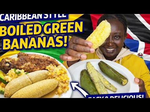 How to Make Caribbean Boiled Green Bananas (So Easy!)