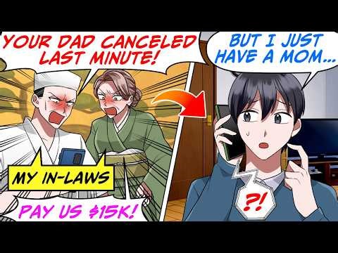 A Cancellation at My In-Law's Eatery Made Them Mad, Saying My Dad Ripped Them Off![RomCom Manga Dub]