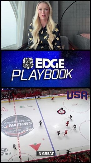 NHL EDGE: Larkin's goal for USA