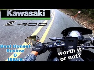 KAWASAKI Z400 2021 | Honest Review and Issue | Test Run High Speed | Beginner