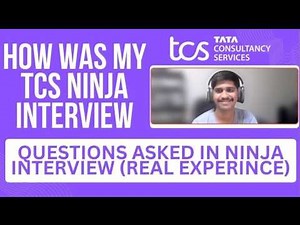 TCS NINJA Interview Experience | Real Questions Asked | Must Watch