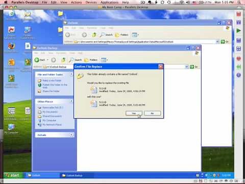 How to Backup Your Data in Microsoft Outlook from RegainYourTime.com