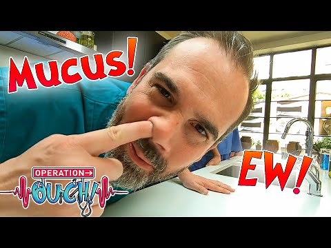 Make Your Own Mucus! 🧪 | Experiments at Home | Operation Ouch