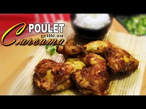 Poulet Grillé au Curcuma - Le Riz jaune