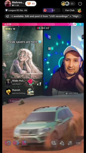 @Ruposh @𝒌𝒂𝒏𝒈𝒍𝒂 🥹🥹 @⚔️Warrior⚔️🩵 U guys stood by side when I was least expecting, thanks alot 🫠 @Blade-Runner 2049 🩵 @staroooo @Nainø🩵 @GhostPatron 🩵 @🆂🆃🅰🆁 and em blessed with best people around me Alhamdulilah ✨🕊️ mehreen’s fam ❤️ best fam #tiktoklive #livehighlights #livematch #1millionaudition #tiktokviral