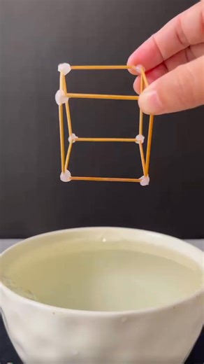 38K views · 204 reactions | Had so much fun doing this multi-dimensional space science experiment with the kids using just toothpicks and bubble liquid. #parentchildexperiment #scientificexperiment #childfun #paperartcreation #Handmade #kidscrafts #diycrafts #kidsfunactivity #scienceexperiments | Paper Art Creation | Facebook