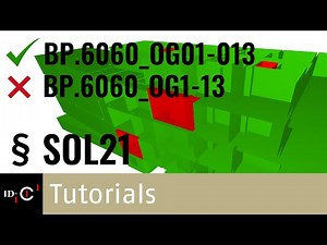 SOLIBRI Tutorial | Komponenten müssen eindeutige Bezeichnung aufweisen
