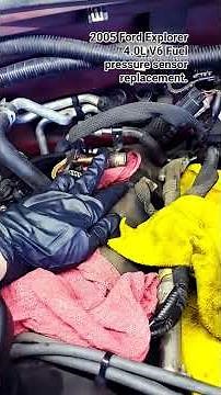 “2005 Ford Explorer 4.0 V6: Bad Fuel Pressure Sensor Causes 70 PSI Spikes & High Fuel Trim” P0193.