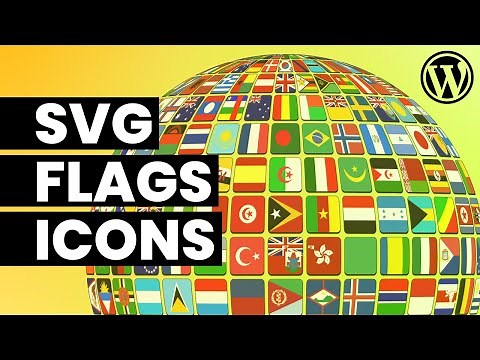 Display SVG Flags in WordPress Anywhere | Country Flags SVG Icons