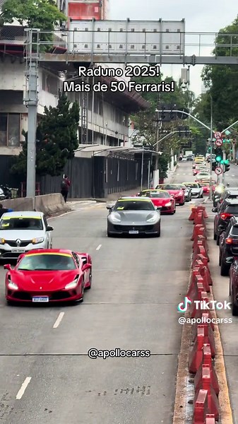 Só um pouquinho de Ferraris😅#ferrari #raduno #fy
