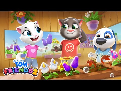 Gardening Gone Wild! 🪴🫢 My Talking Tom Friends 2 Game Stories