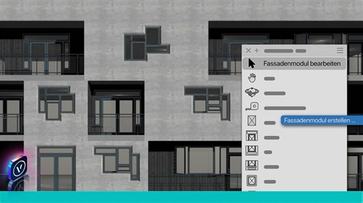 Das neue Fassadenmodul in Vectorworks 2026 | Teil 1