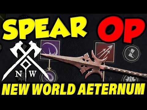 SPEAR OP IN NEW WORLD! Best Spear Guide For New World Aeternum!