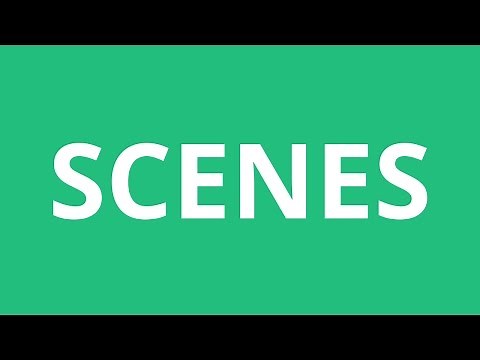 How To Pronounce Scenes - Pronunciation Academy