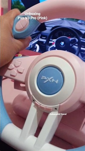 Pxn V3 Pro Pink (Powder Blue) frm Lazada hehe, not my gameplay in the background, will test later