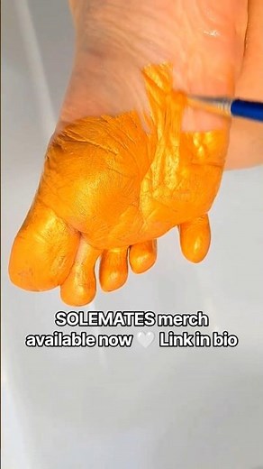 Tickling My Sole with a Golden Brush