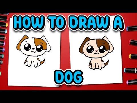 Cute Dog Drawing | How To Draw A Dog Easy