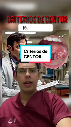 Criterios de Centor para Faringoamigdalitis