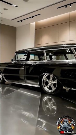 Ultimate Blacked-Out Classic Chevy Build! 🦅✨