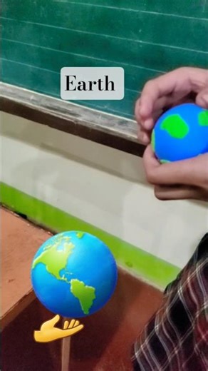 Earth model using clay #science #school