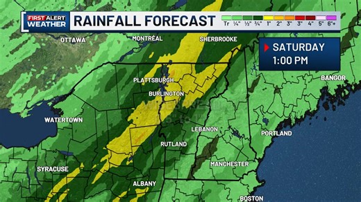 Tracking much needed rain moving in this evening. Here's the latest futurecast on what to expect, and how much rain could fall now through Saturday. | WCAX Weather Team