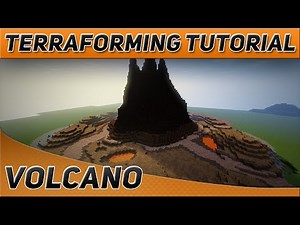Minecraft Terraforming Tutorial ~ Volcano