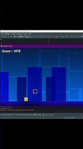 J'ai programmé geométrie dash sur Edupython #1