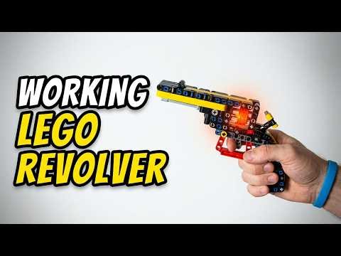 THIS REVOLVER is made of LEGO and it works! Check it out and you will be impressed