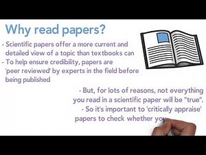 A short introduction to reading scientific papers