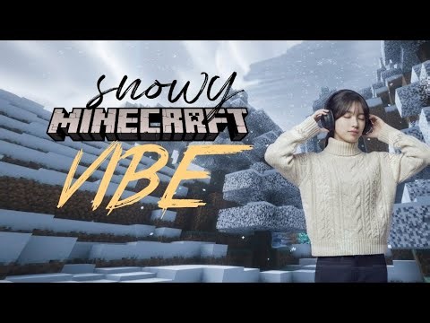 This Minecraft Snow Scene Is So Relaxing... You'll Get Chills