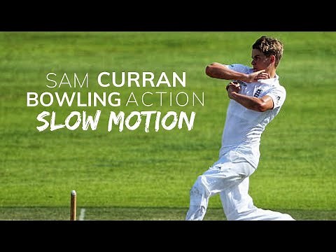 Sam Curran Bowling Action Slow-Motion
