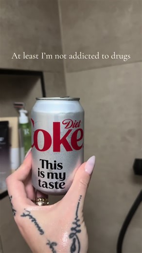 At least I’m nit addicted to drugs. Cold crisp diet coke in the hot shower #fyp #dietcoke #fypp #strangerthingsedits #strangerthings