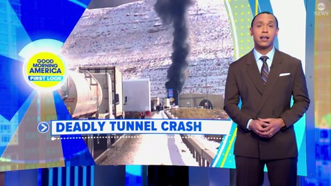 3 dead in fiery tunnel crash