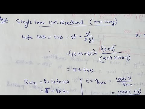 Traffic capacity calculations | Practical capacity calculation