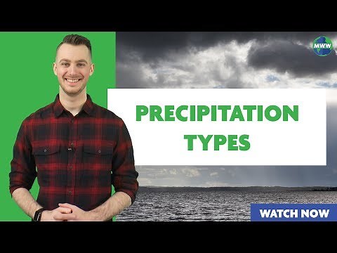 Common Types of Precipitation