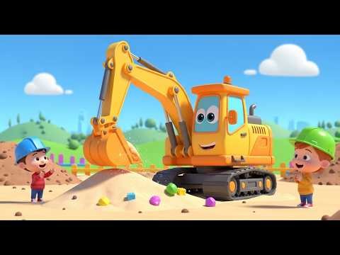 Construction Site ABC | Dig, Lift & Build Fun Alphabet Learning Adventure for Toddlers Kids