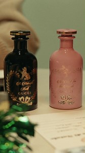 Get festive with Gucci Beauty’s The Alchemists Garden Haute Perfumery line. Each scent can be magnified, muted or fused with other fragrances from the collection to create a one-of-a-kind sillage. Video by Akinola Davies JR. Discover more on.gucci.com/GucciGift2020. | Gucci