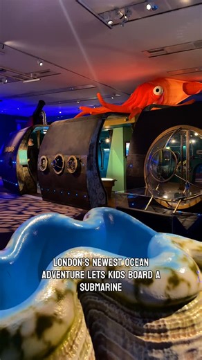 Ana | Days Out London & Beyond | If your kids love oceans, submarines & hands-on fun — this one’s for you. Step aboard the Nautilus, explore the deep sea, discover giant... | Instagram