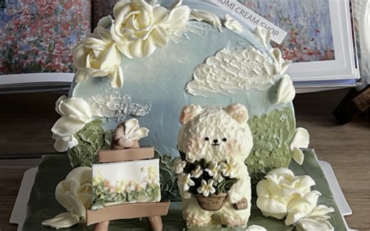 把插画做成蛋糕~