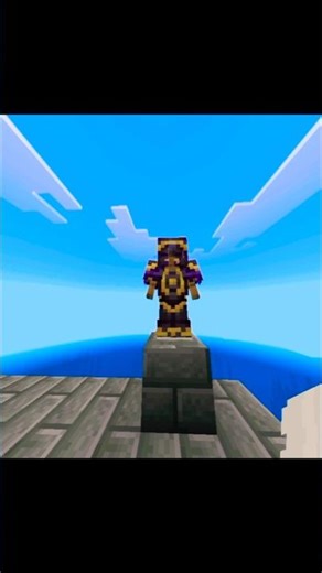 This Armor Looks Like a Meteor! 😱 (Falling Star Showcase) #minecraft