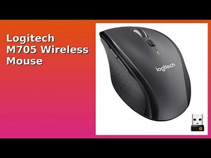 REVIEW (2025): Logitech M705 Wireless Mouse. Features.