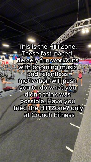 The HIITZone delivers high-intensity interval training that gets the job done. Our unique, results-driven workouts torch fat, sculpt muscle, and increase metabolism, burning calories long after you stop sweating. Check the Crunch member app for the full schedule! #HIITWorkout | Crunch Fitness