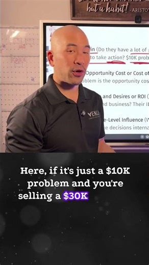 Stop Selling Your Price. Start Selling the Size of Their Problem