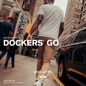 Mantente en movimiento con Dockers® GO pantalones flexibles y cómodos para ti | Dockers