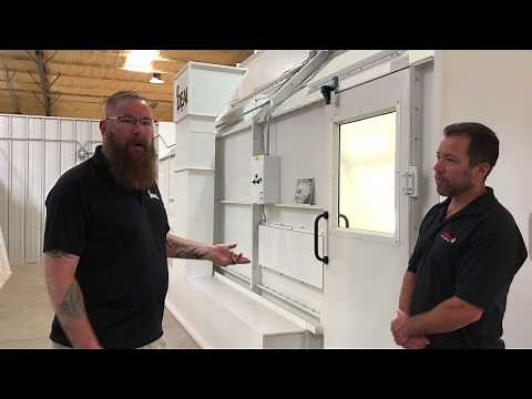 IDEAL Paint Spray Booths from ASEdeals.com - Automotive Semi Down Draft and Side Down Draft Models