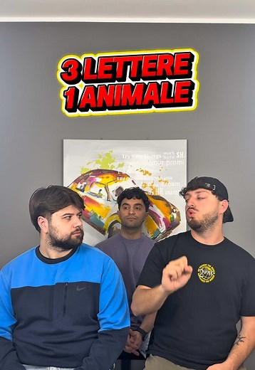 Gioco delle 3 lettere: trova l'animale (video divertente)