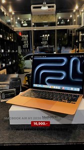 💻 MACBOOK AIR M1 2020 8GB 256GB ครบกล่อง 💻 16,900.- #MacbookAirM12020 | 98 It Service STORE